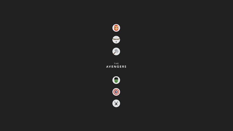 Avengers Characters Icons