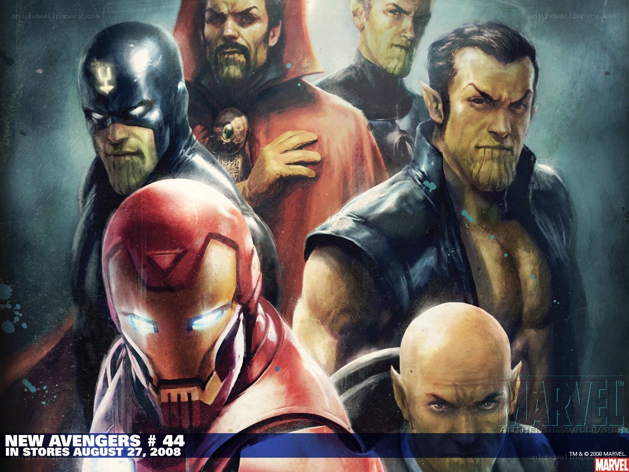 Avengers comic cover art
