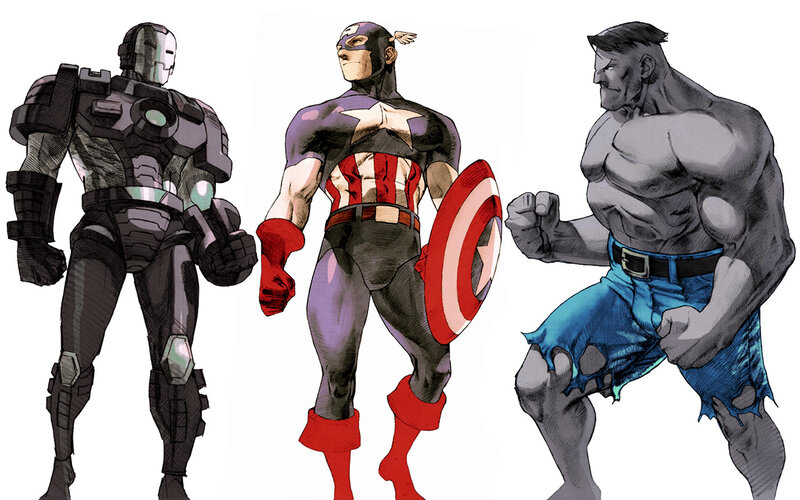 Avengers concept art