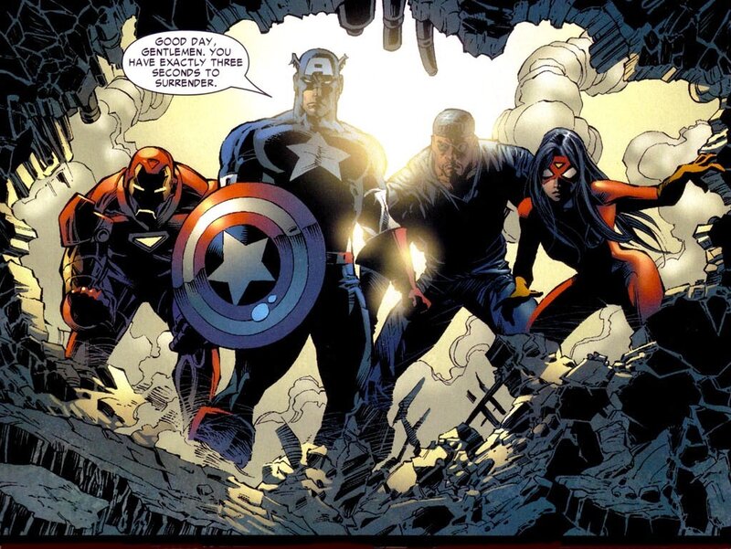 Avengers confront foes