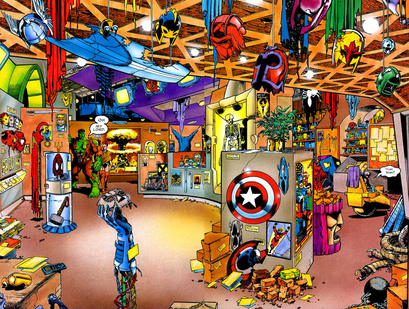 Avengers exhibit chaos