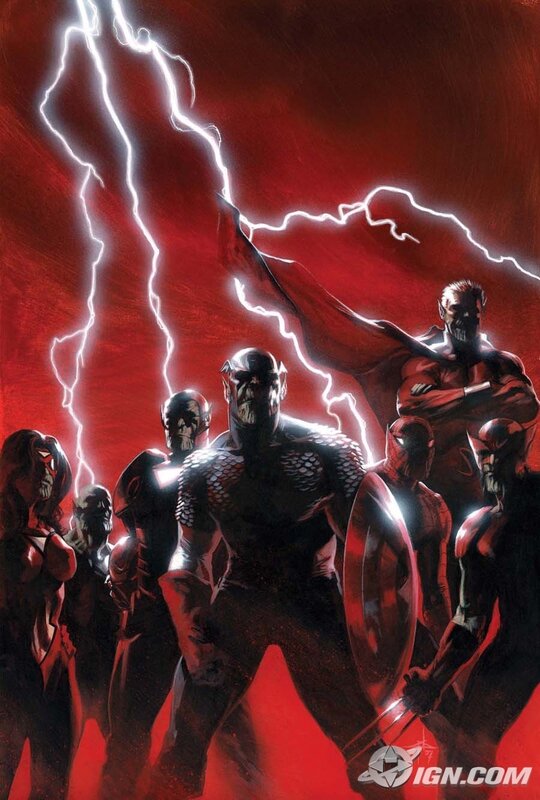 Avengers in a storm