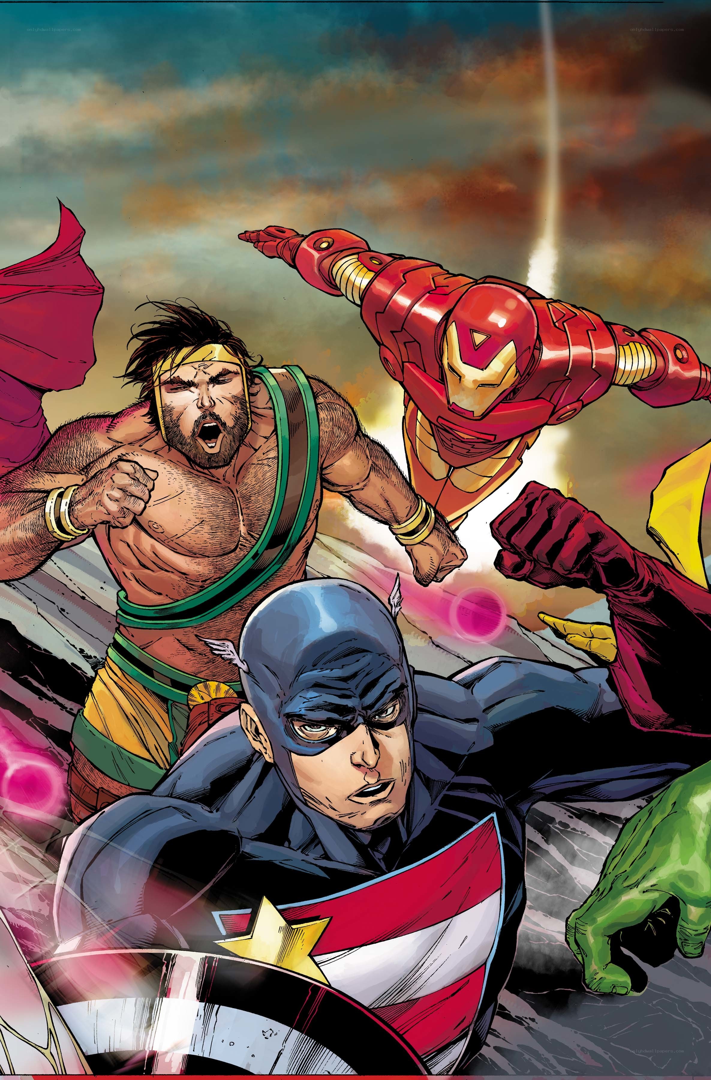Avengers in action