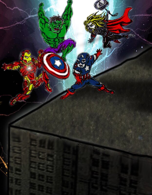 Avengers in action