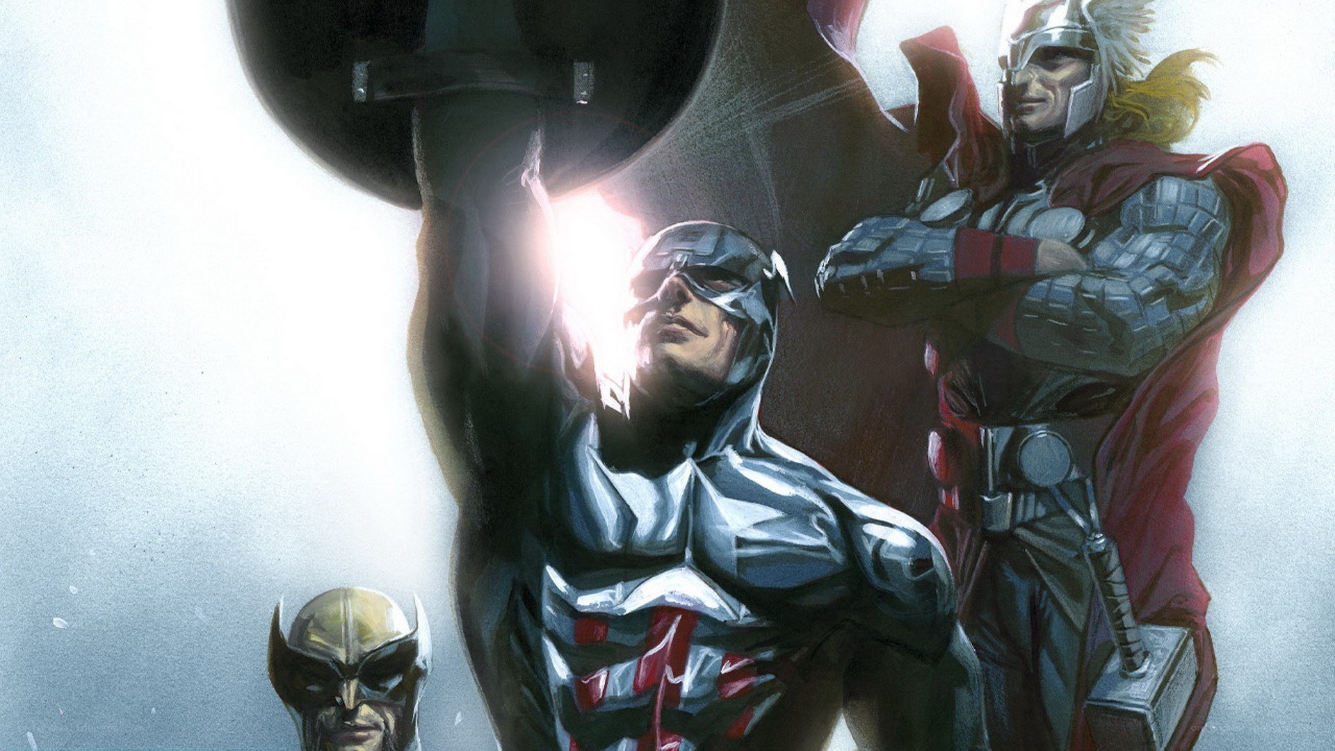 Avengers in action