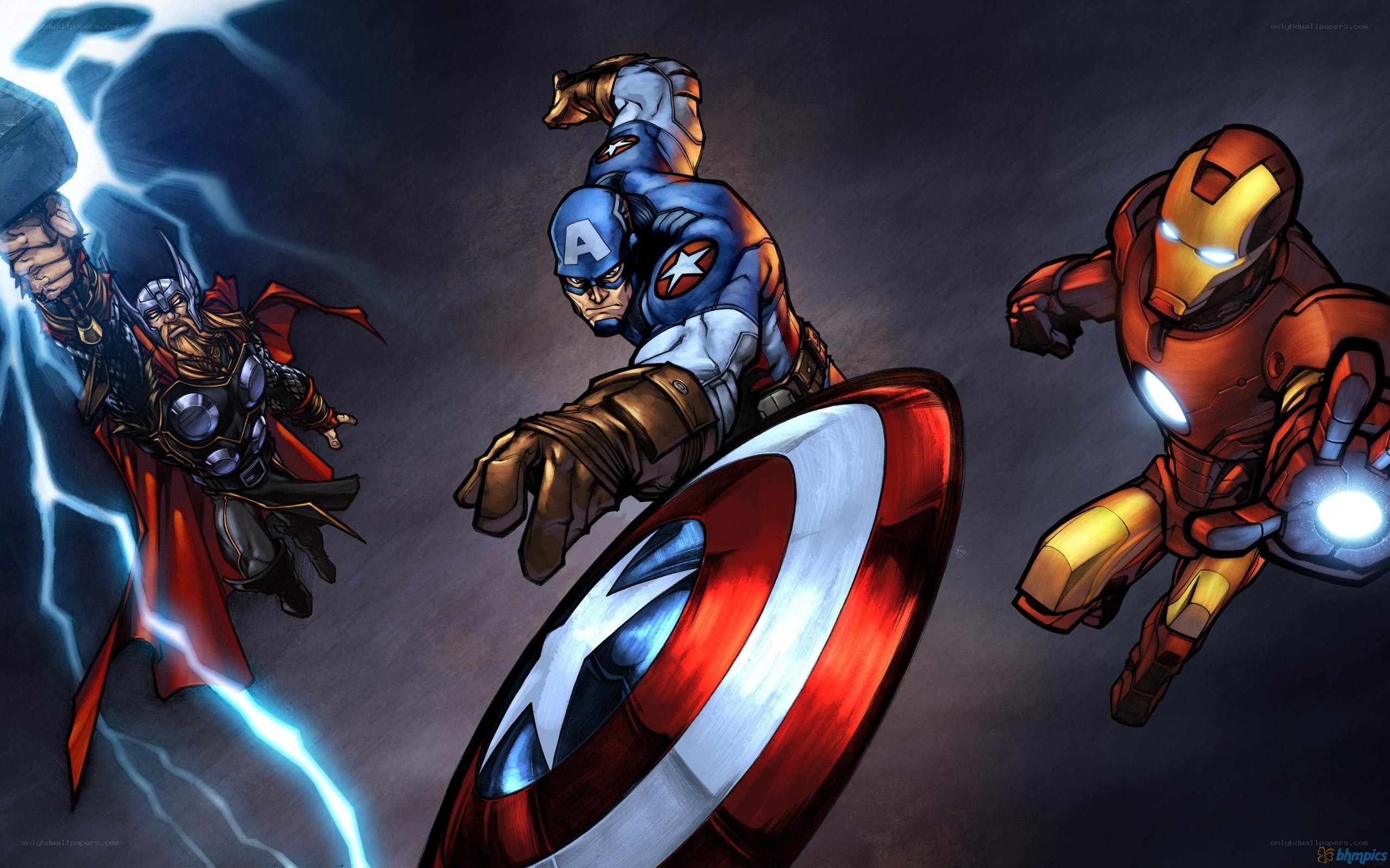 Avengers in action