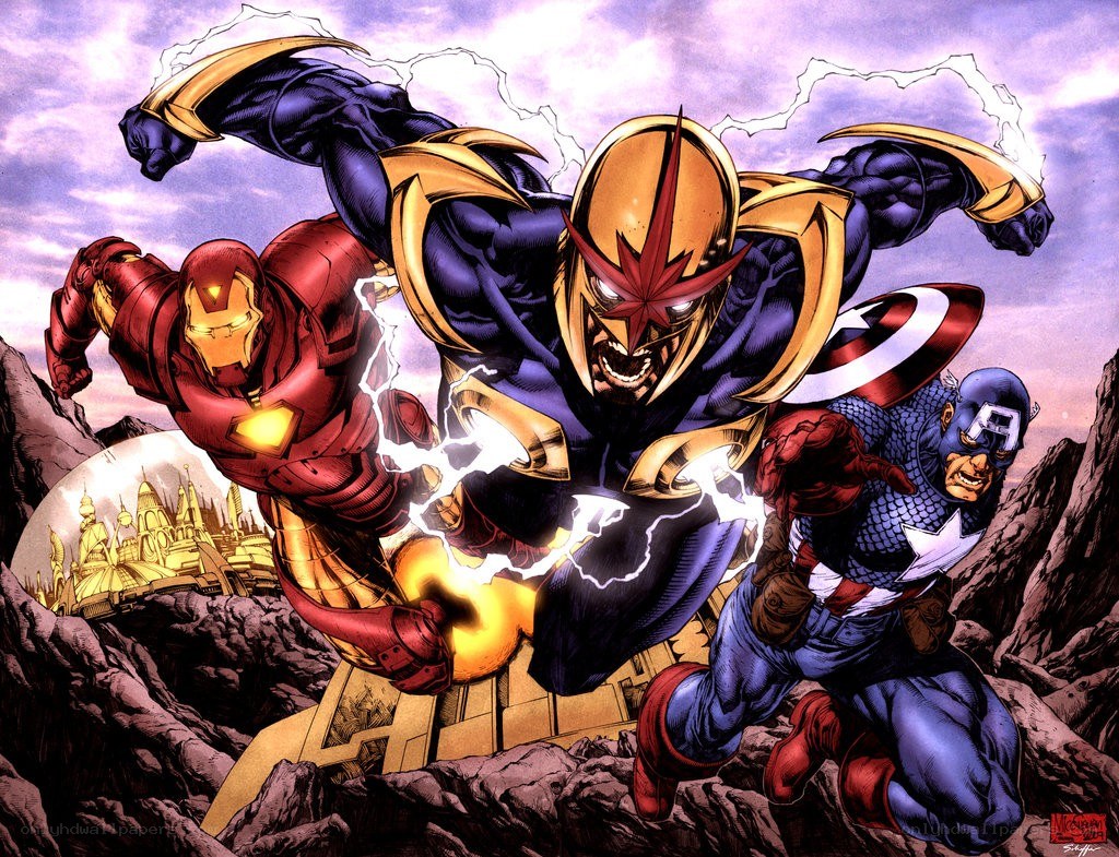 Avengers in action