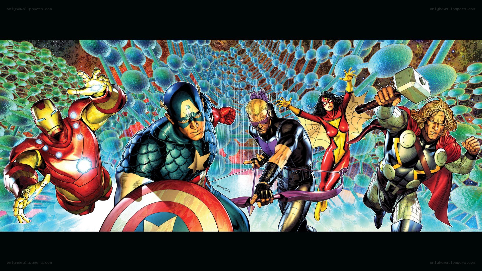 Avengers in action