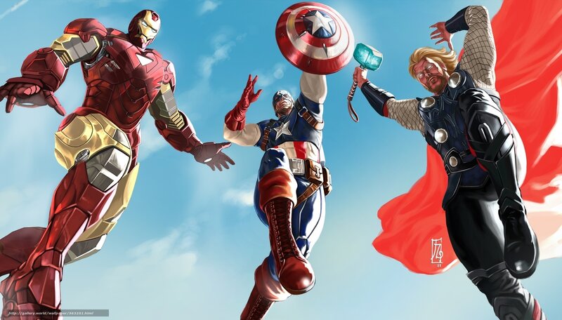 Avengers in action