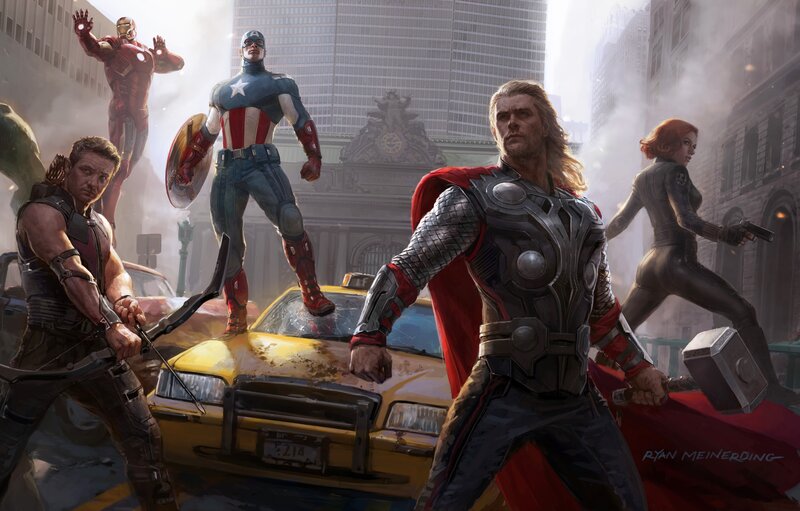 Avengers in New York City