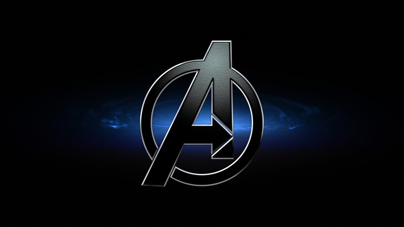 Avengers Logo — Black
