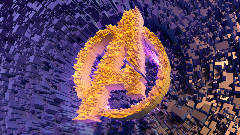 Avengers Logo — Purple