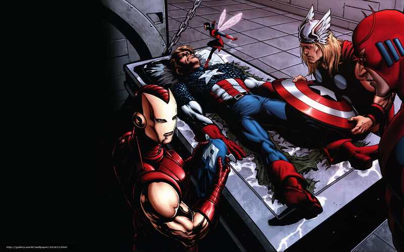Avengers mourn Captain America
