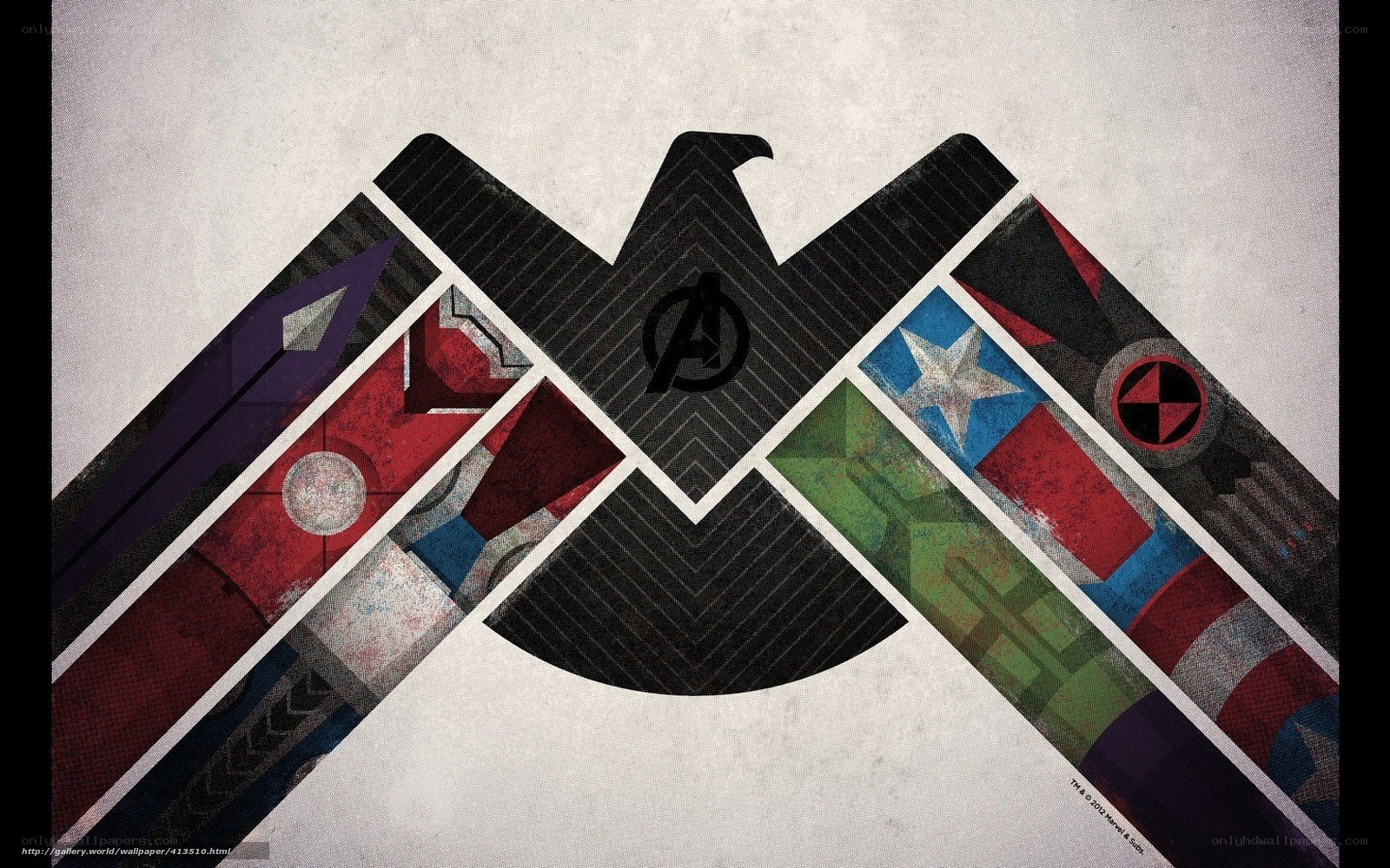 Avengers S.H.I.E.L.D. logo art