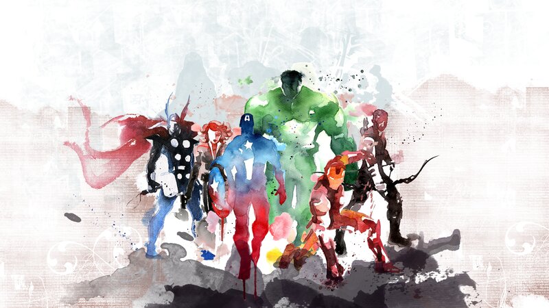 Avengers Team Art