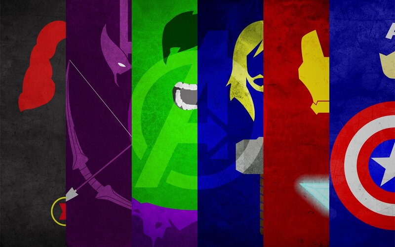 Avengers team graphic