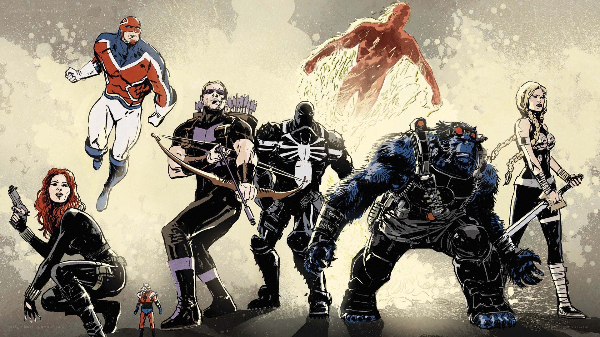Avengers team lineup