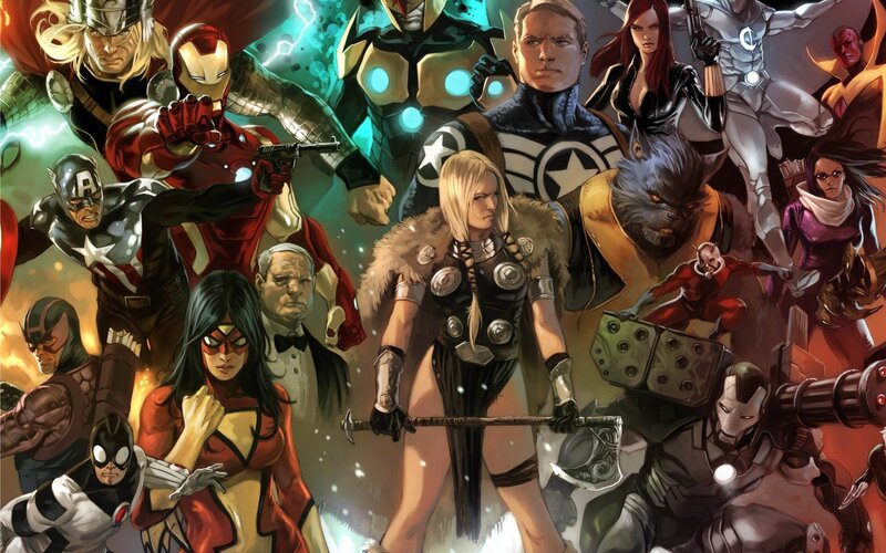 Avengers team lineup