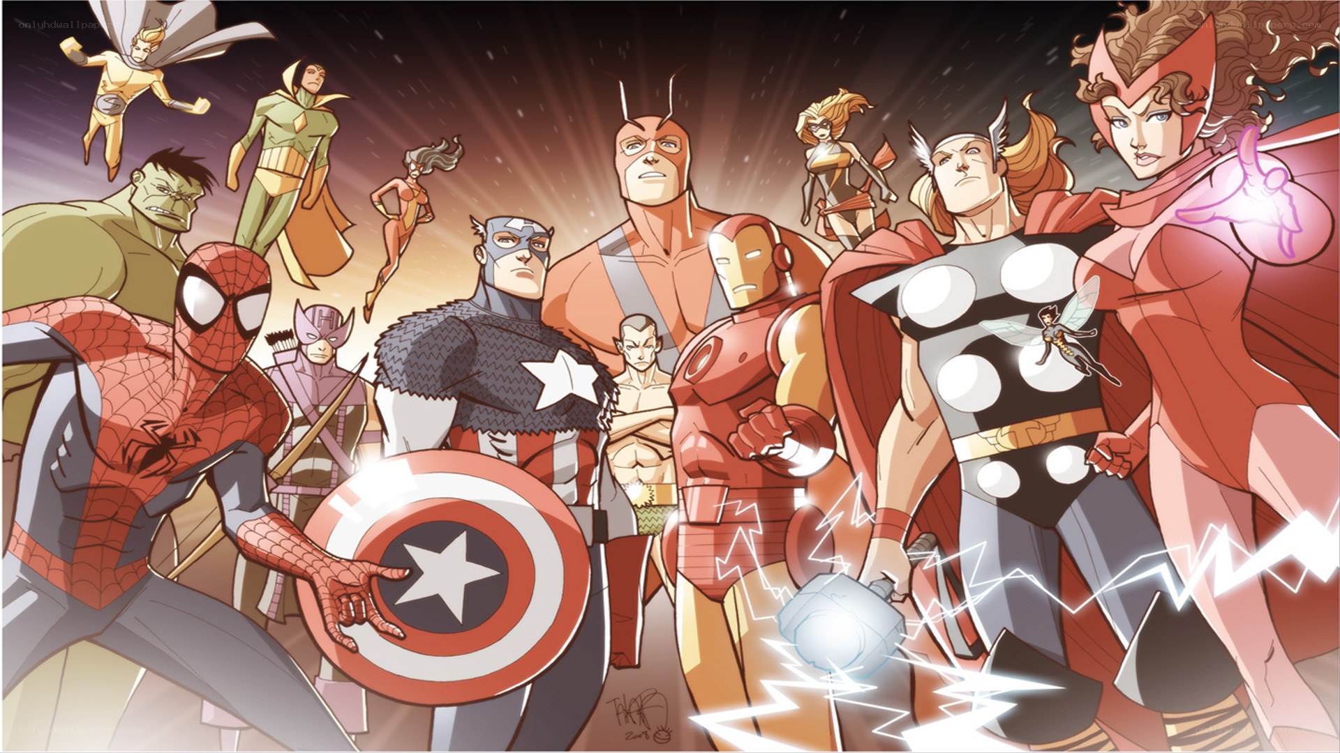 Avengers team lineup