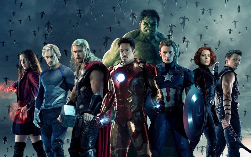 Avengers Team Lineup — Blue
