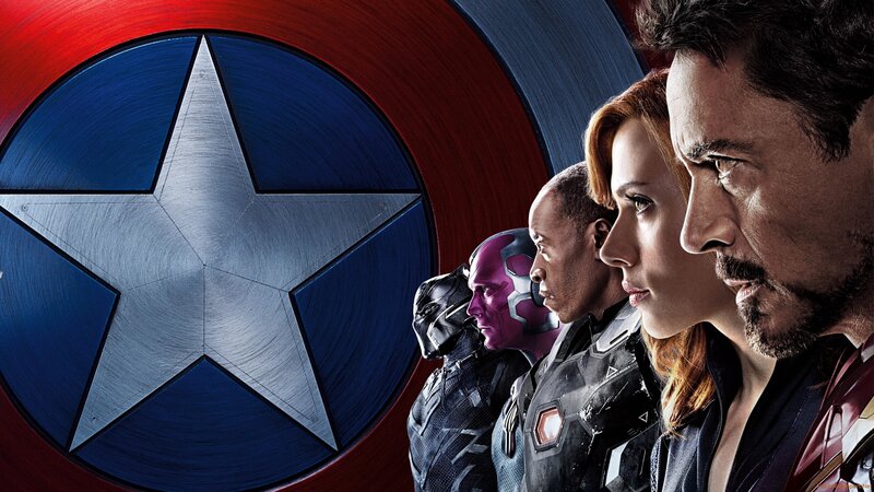 Avengers Team Lineup — Red, Dramatic, Photograph