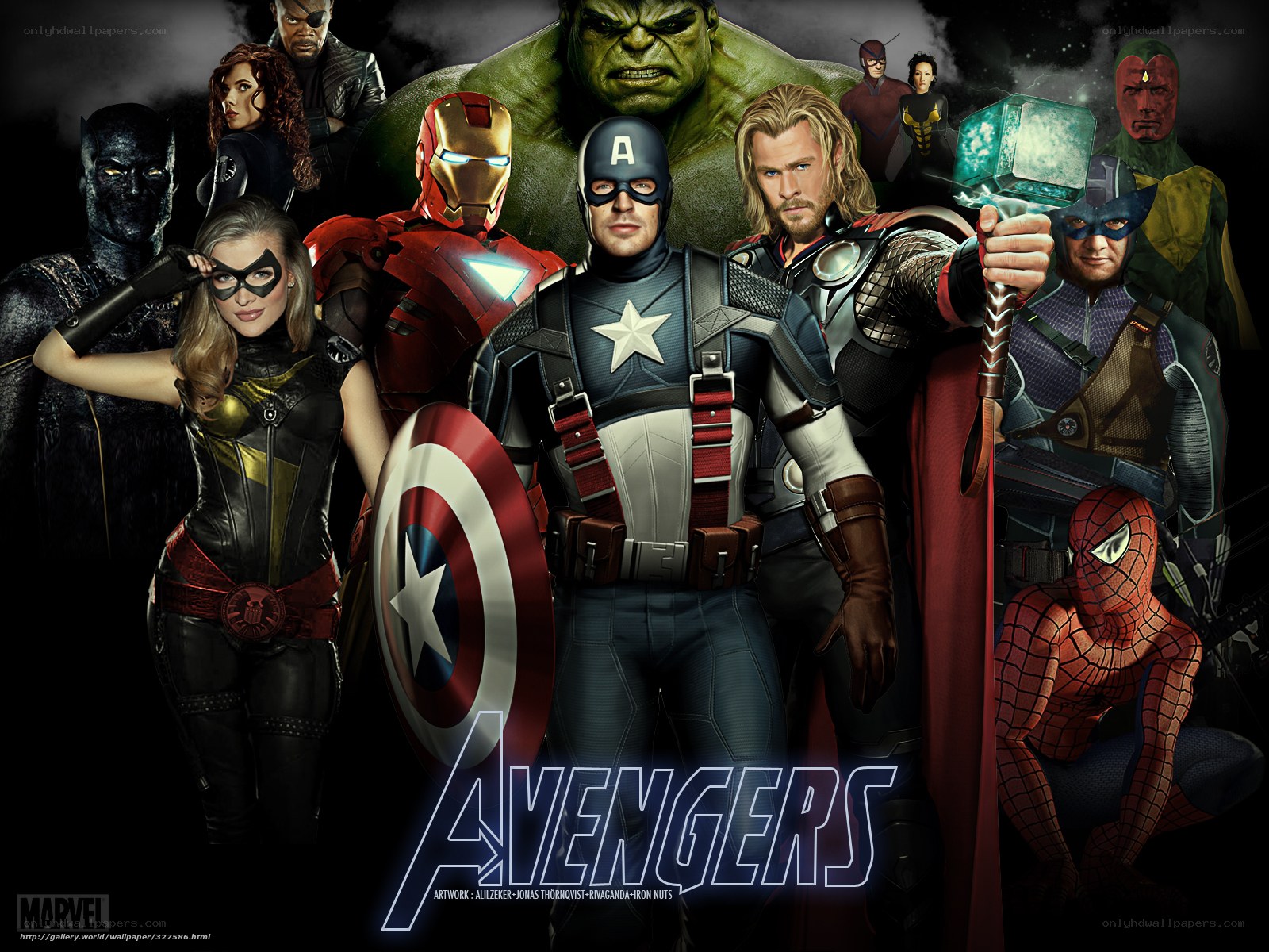 Avengers team lineup