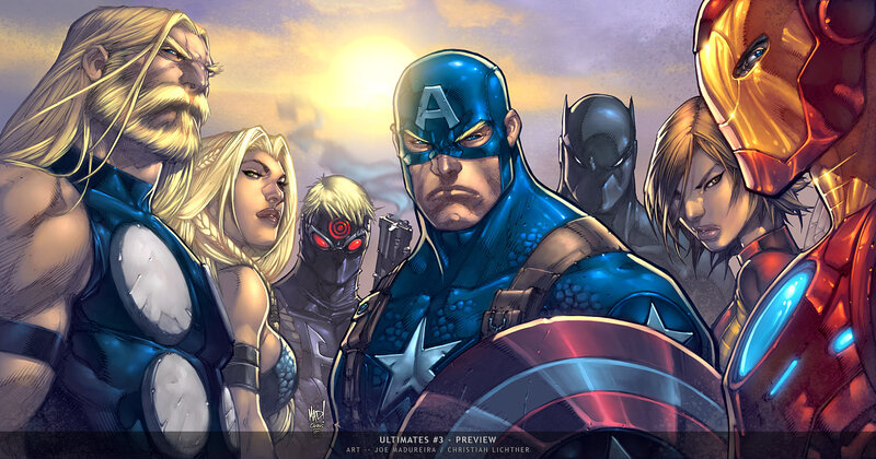Avengers team portrait