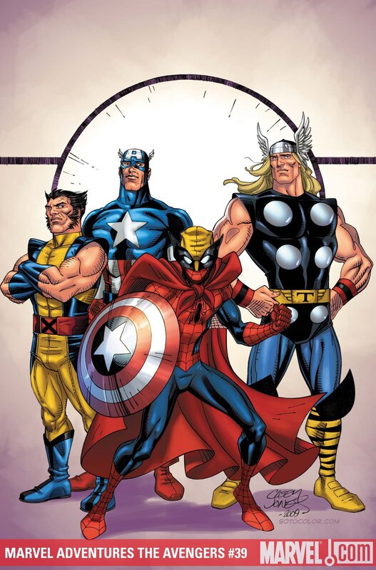 Avengers team portrait