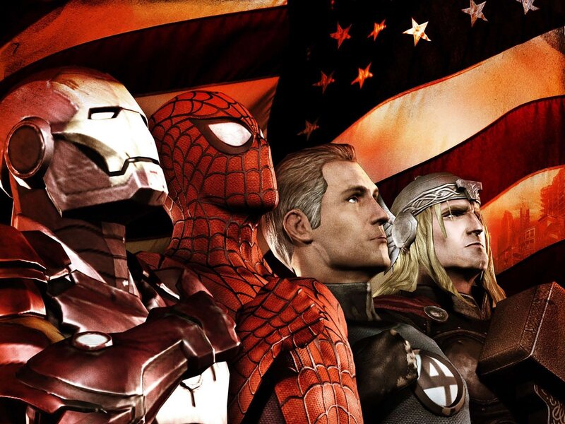 Avengers team portrait