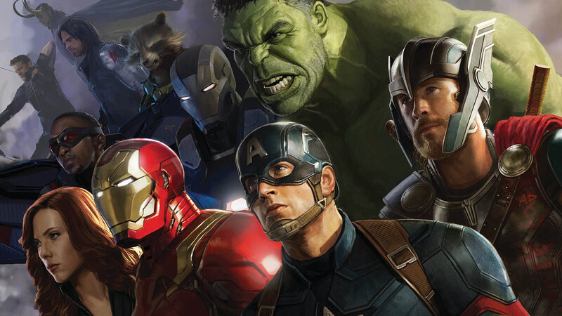Avengers Team Portrait — Green