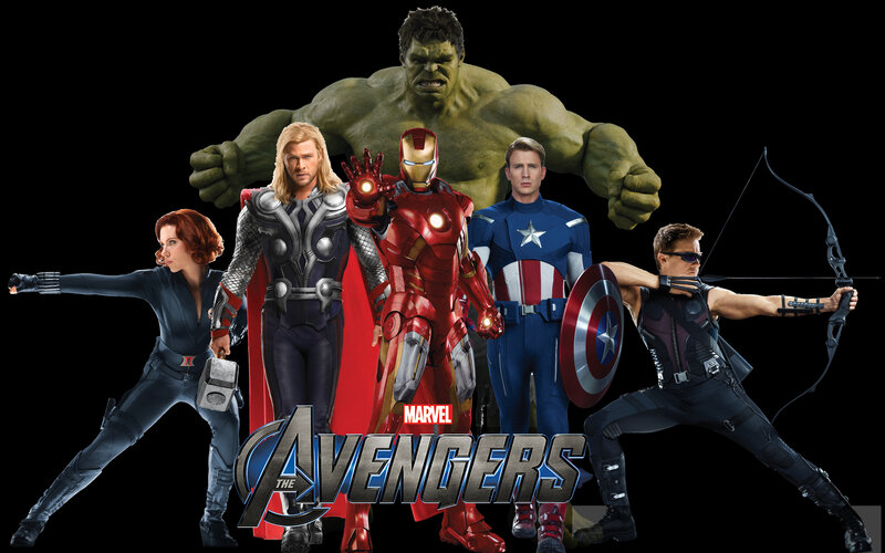 Avengers Team Pose