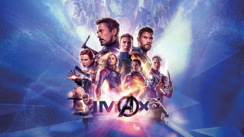 Avengers Team Poster — Blue, Dramatic