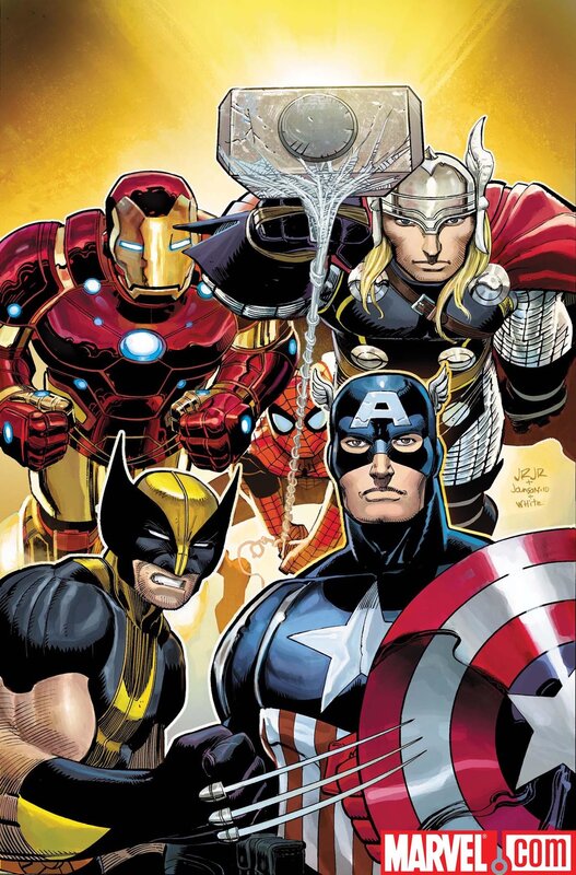 Avengers Team — Yellow, Dramatic