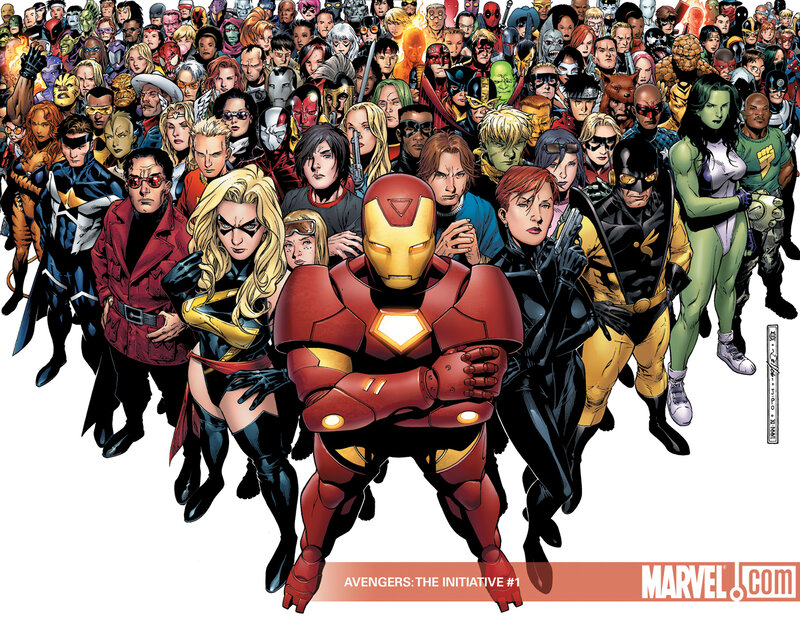 Avengers: The Initiative #1 cover