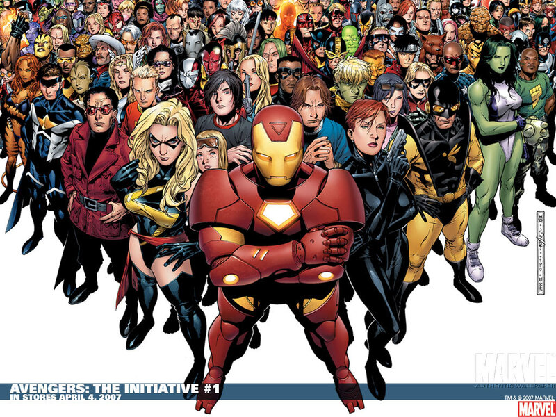 Avengers: The Initiative #1 cover