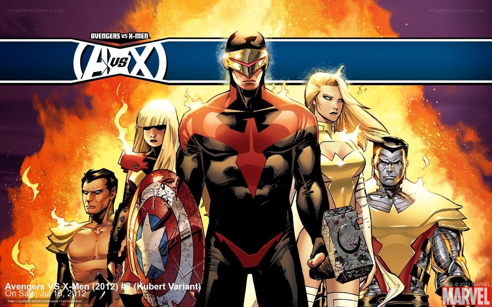 Avengers vs X-Men comic cover