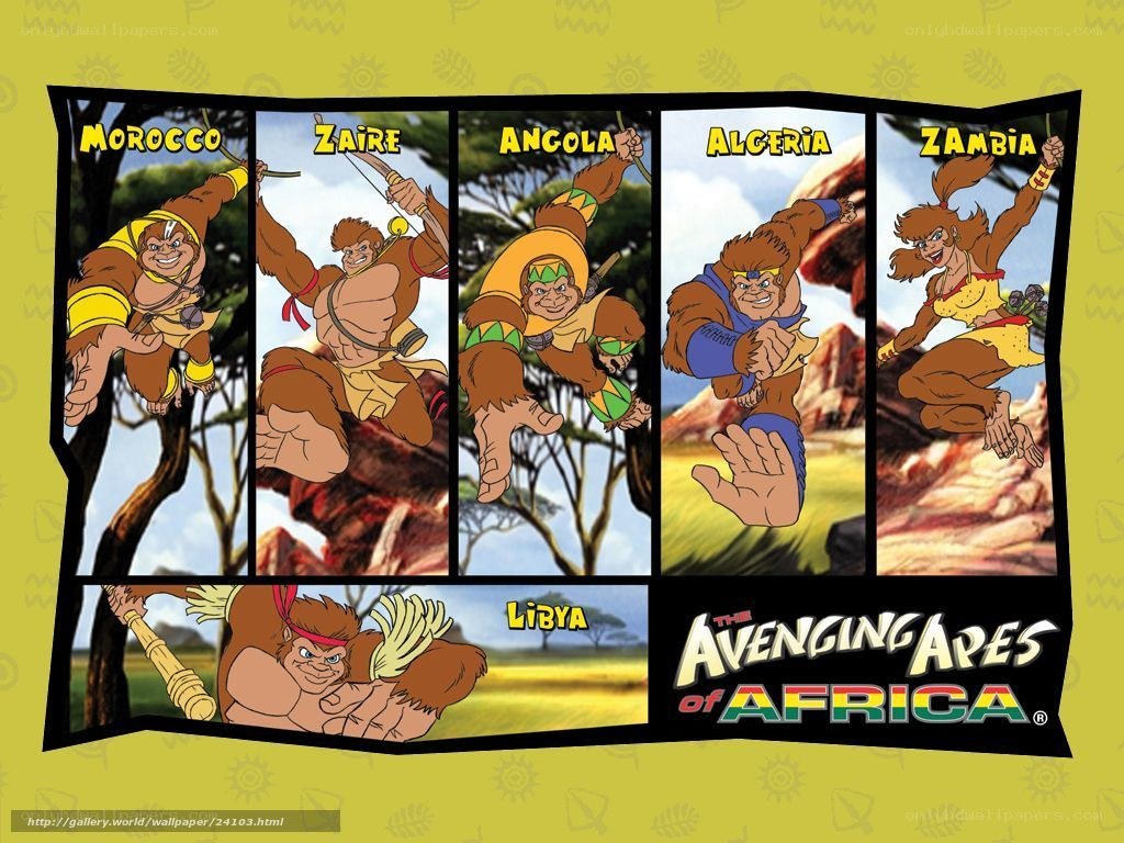 Avenging Apes of Africa