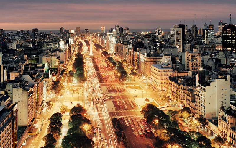 Avenida 9 De Julio — Orange