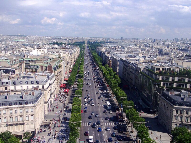 Avenue Des Champs-Élysées — Gray