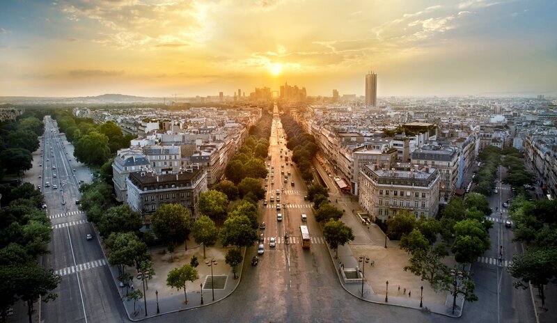 Avenue Des Champs-Élysées — Yellow