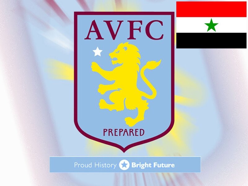 AVFC Crest and Flag
