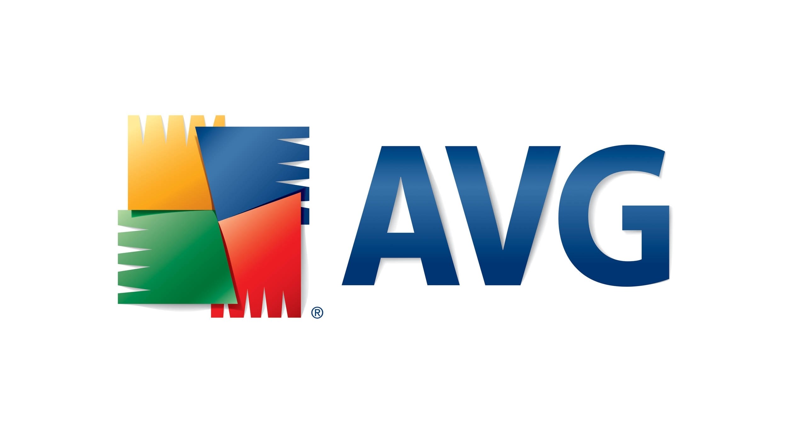 AVG logo with colorful squares