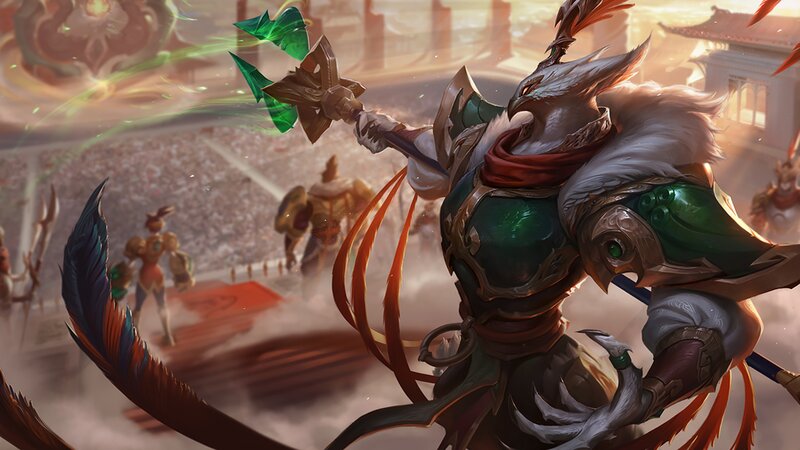 Avian Warrior with Mace