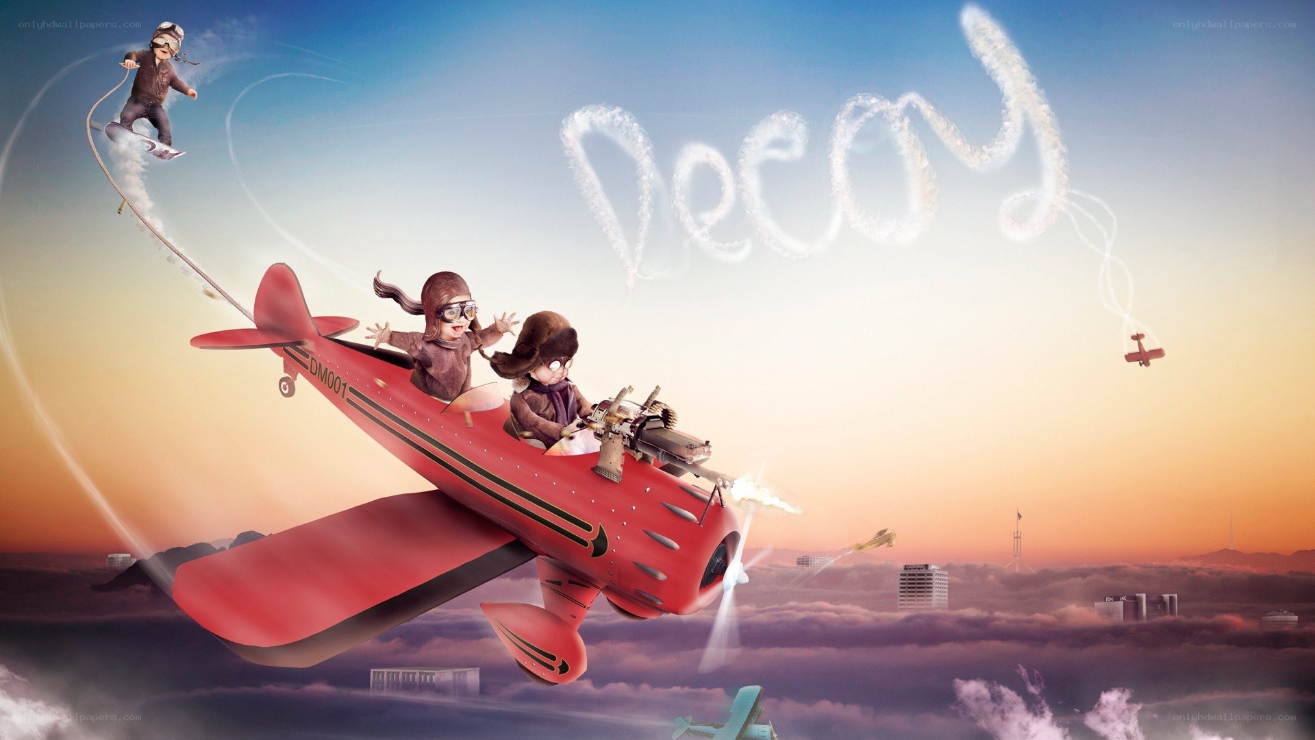 Aviation adventure with children