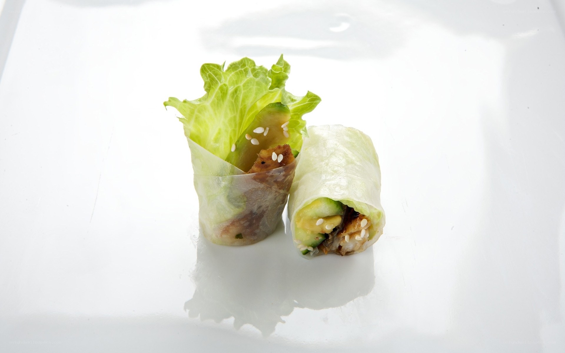 avocado spring rolls