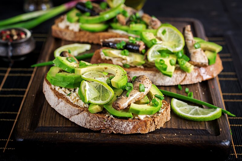 Avocado Toast with Sardines