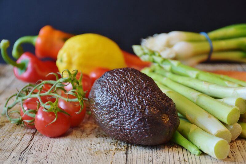 Avocado with Vegetables