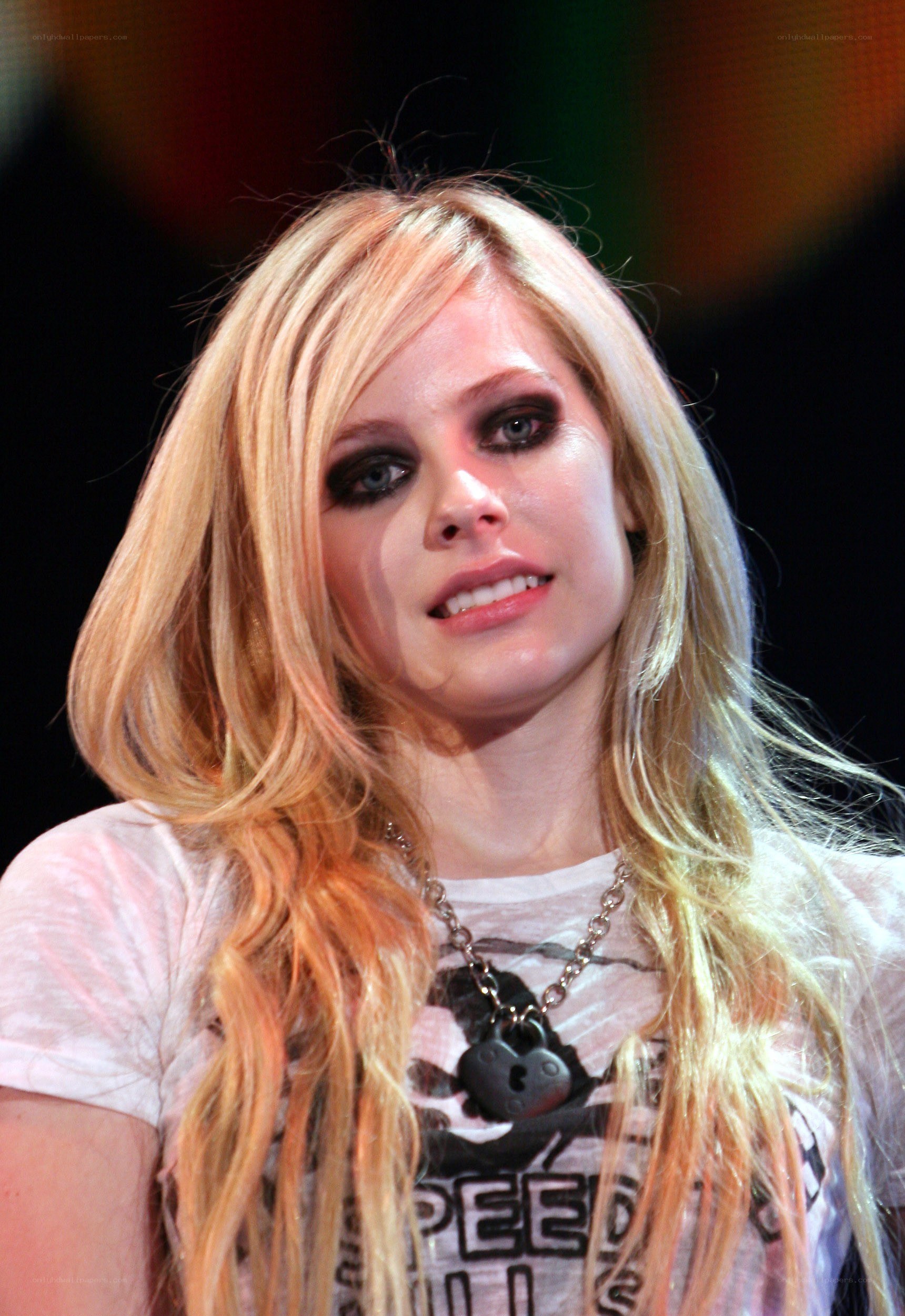 Avril Lavigne at a concert