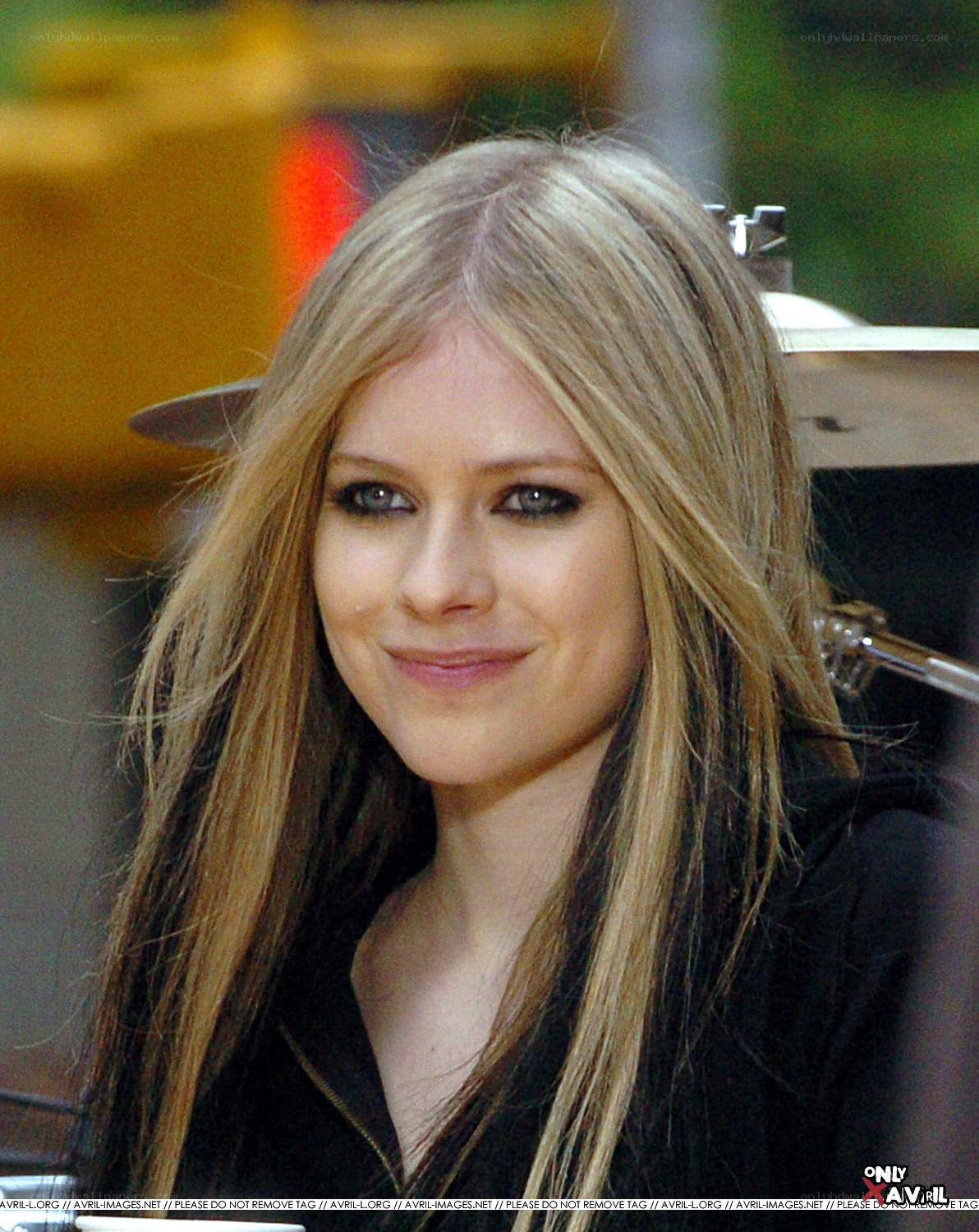 Avril Lavigne at a performance