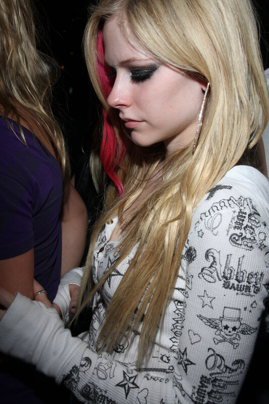 Avril Lavigne at a public event